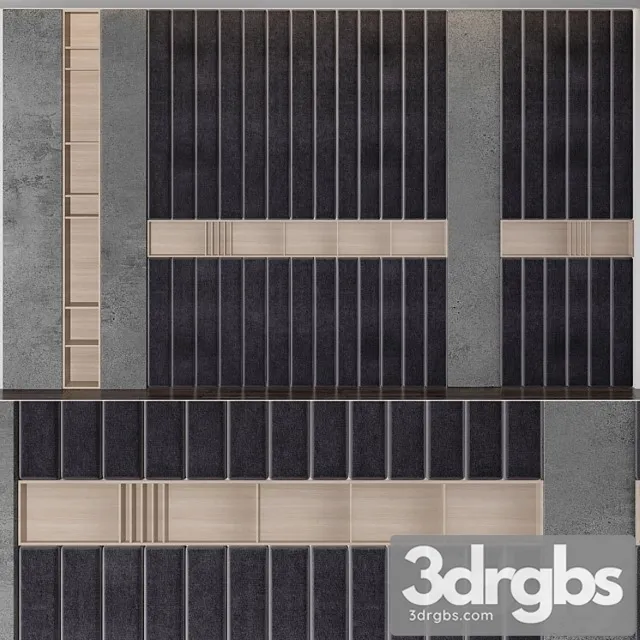 Wall panel no. 47 3D Model Download