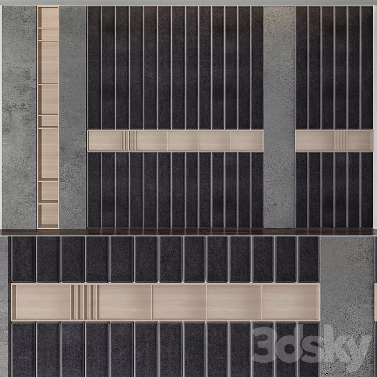 Wall Panel No. 47 3D Model