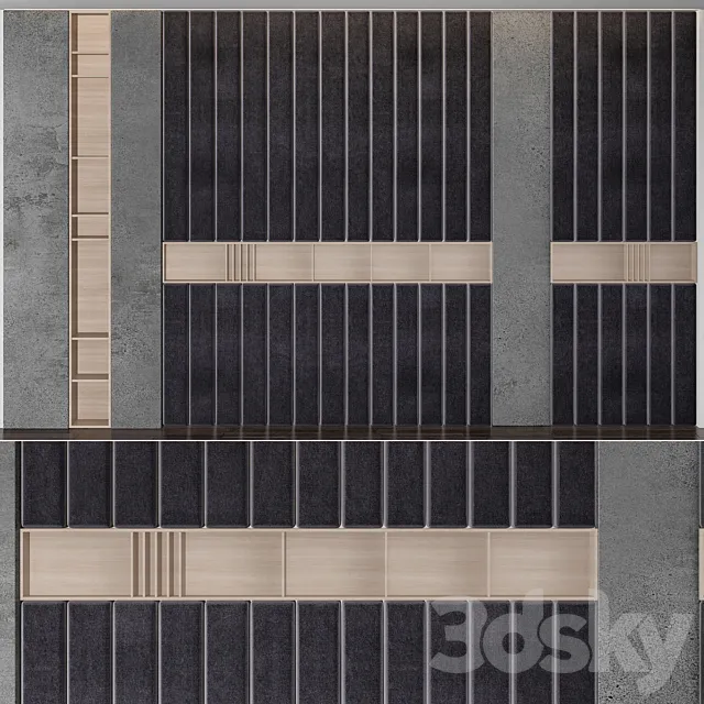 Wall Panel No. 47 3DModel Wall Panel No. 47 3DModel