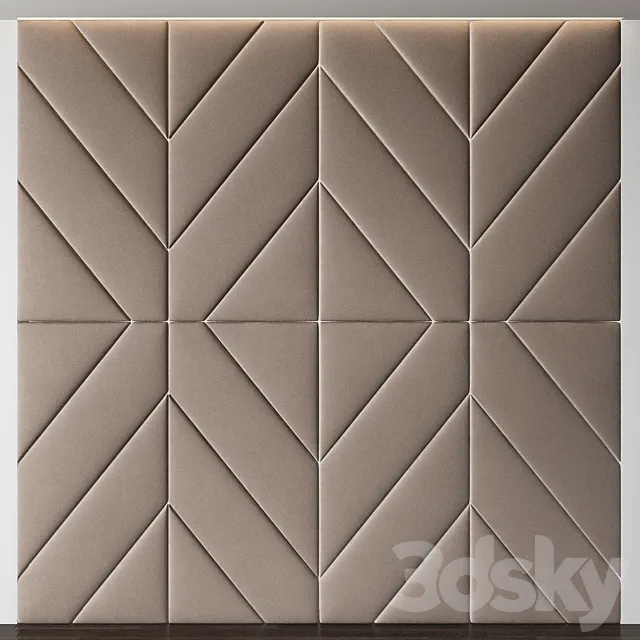 Wall Panel No. 62 3DModel Wall Panel No. 62 3DModel