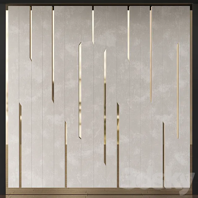 Wall Panel No. 65 3D Model Wall Panel No. 65 3D Model