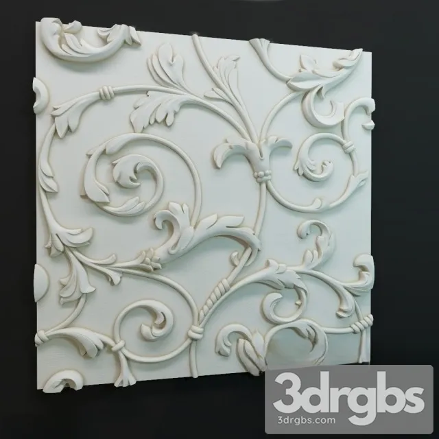 Wall Panel P2 3D Model Download