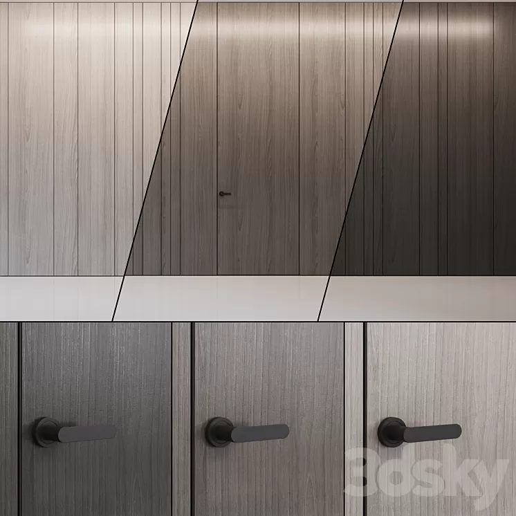 Wall Panel_05 (Muzafarov collection) 3D Model Free Download