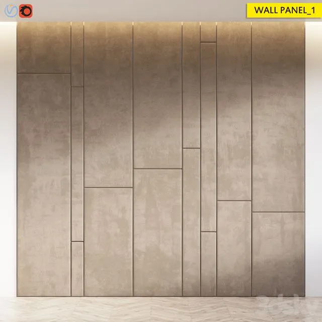 Wall Panel_1 3D Model