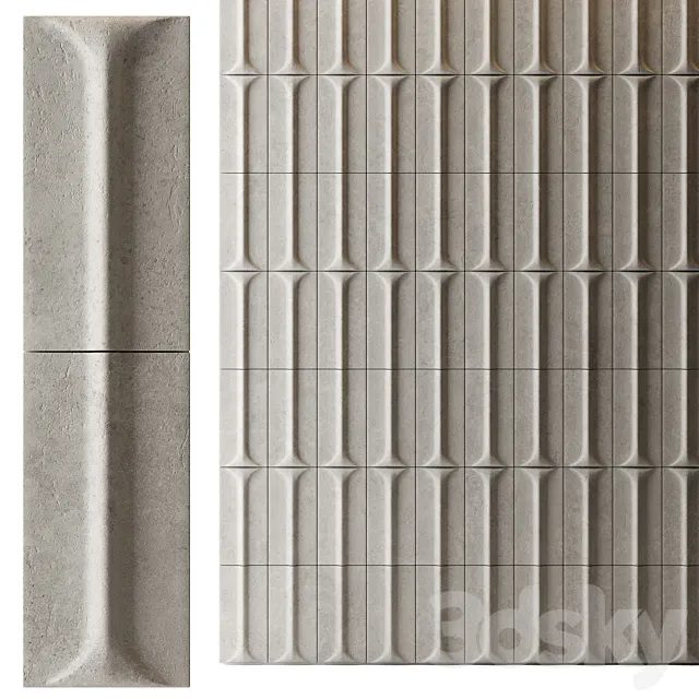 Wall panels 01 3D Model