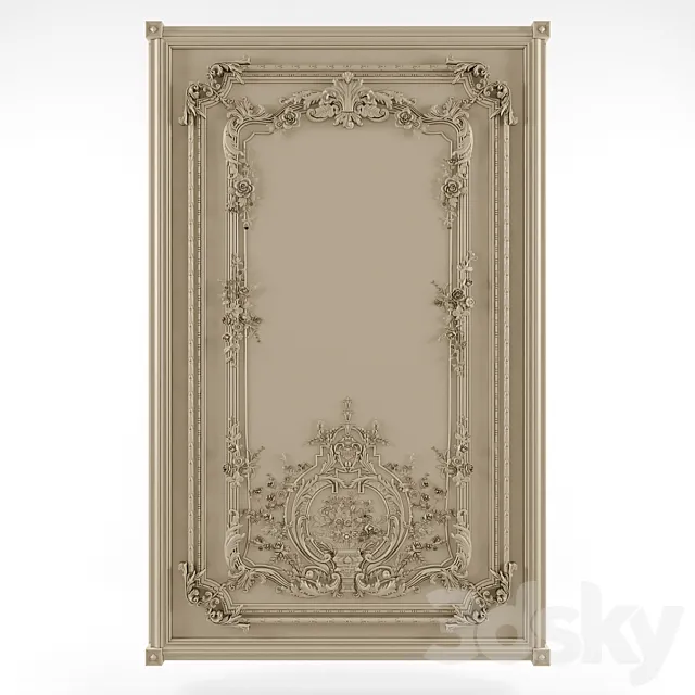 Wall Panels 3D Model Wall Panels 3D Model