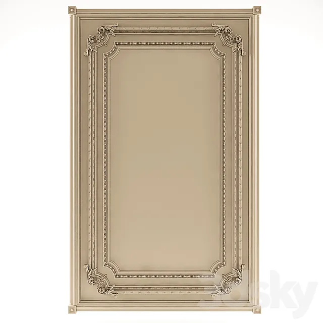 Wall Panels 3D Model Wall Panels 3D Model