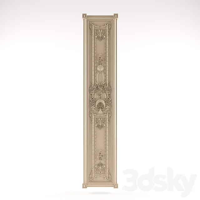 Wall Panels 3D Model