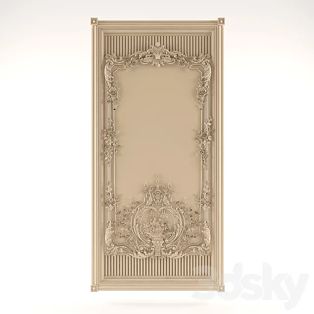 Wall Panels 3D Model