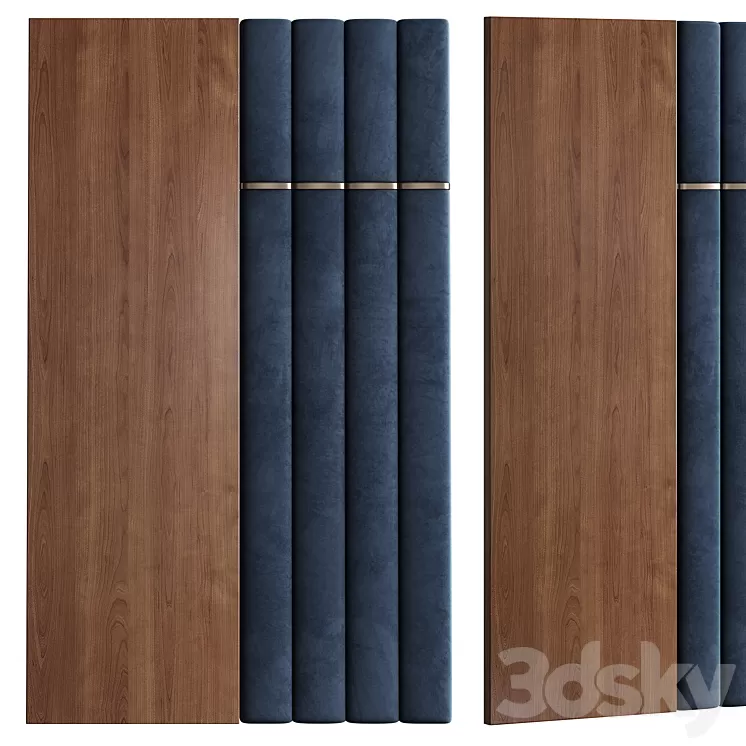 Wall panels Sagano by Store 54 3D Model Wall panels Sagano by Store 54 3D Model