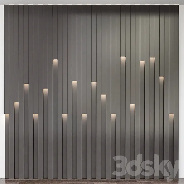 Wall panels No. 13 3D Model Wall panels No. 13 3D Model