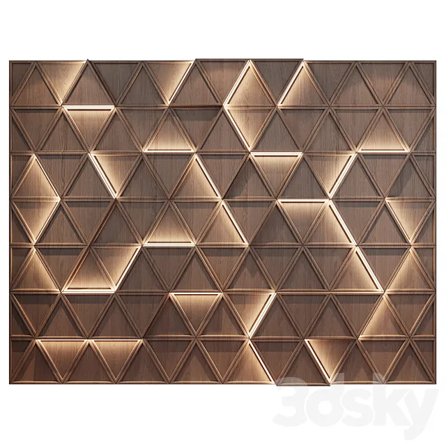 wall panels | set 252 3D Model wall panels | set 252 3D Model