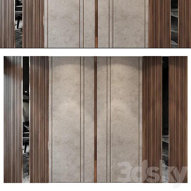 wall panels | set 257 3D Model wall panels | set 257 3D Model