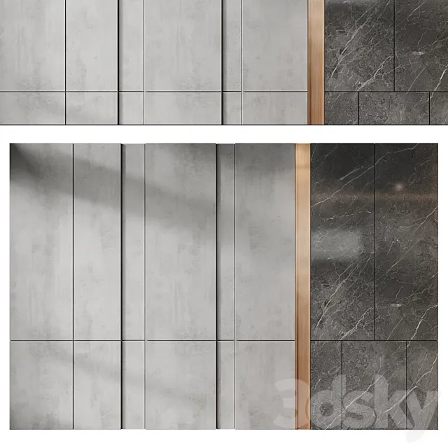 wall panels | set 272 3D Model wall panels | set 272 3D Model