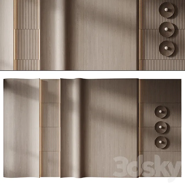 wall panels | set 282 3D Model