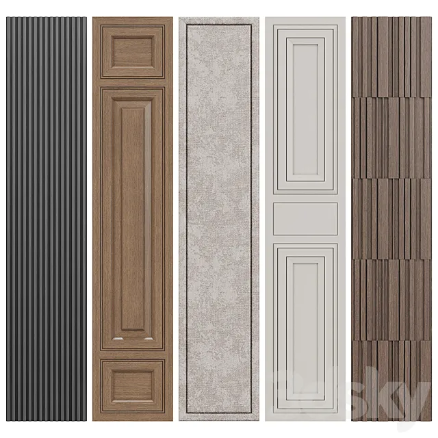 Wall panels (v1) 3D Model