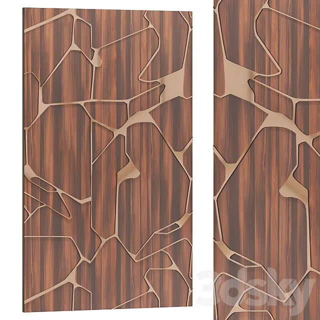 Wall panels – Web by Store 54 3D Model Wall panels – Web by Store 54 3D Model