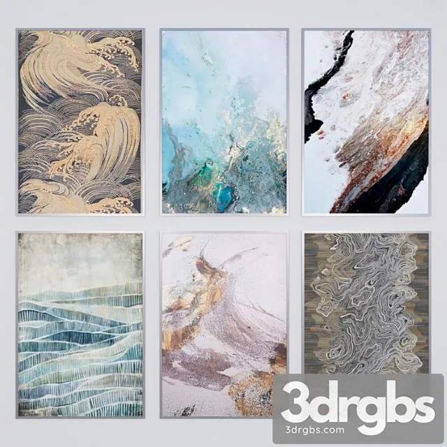 Wall Pictures 35 1 3D Model Download