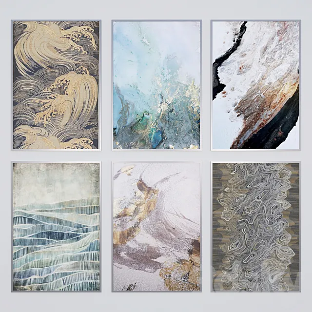 Wall Pictures 35 3D Model Wall Pictures 35 3D Model