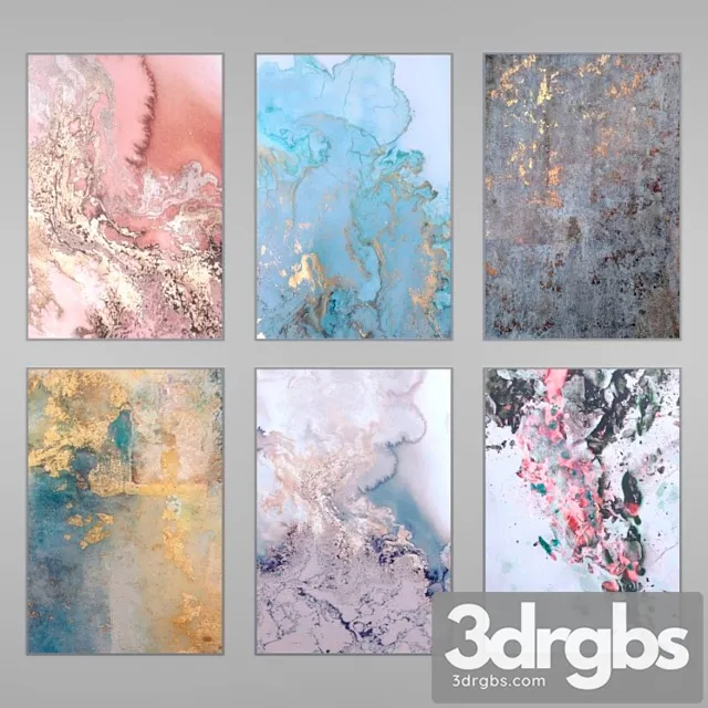 Wall pictures 45 3D Model Download