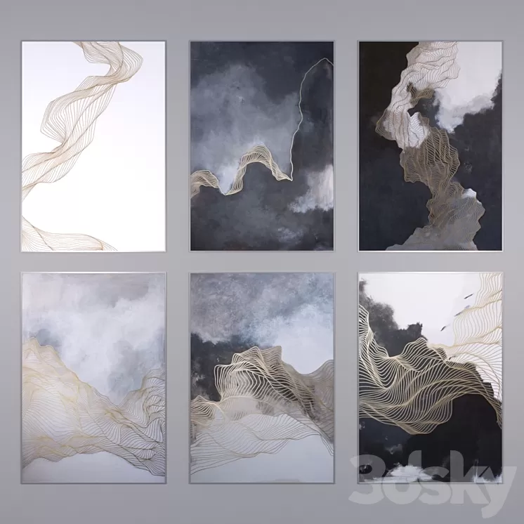 Wall Pictures 48 3D Model