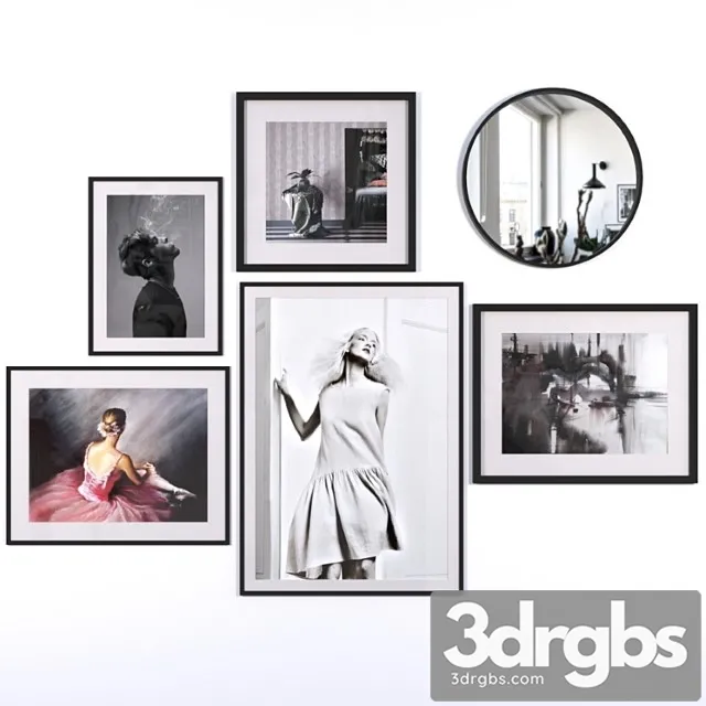 Wall pictures 57 3D Model Download