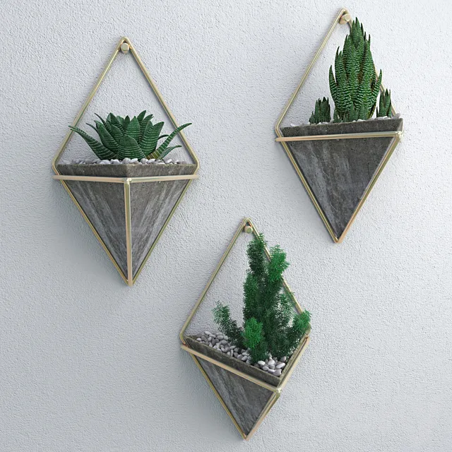 Wall Pot 3D Model Wall Pot 3D Model