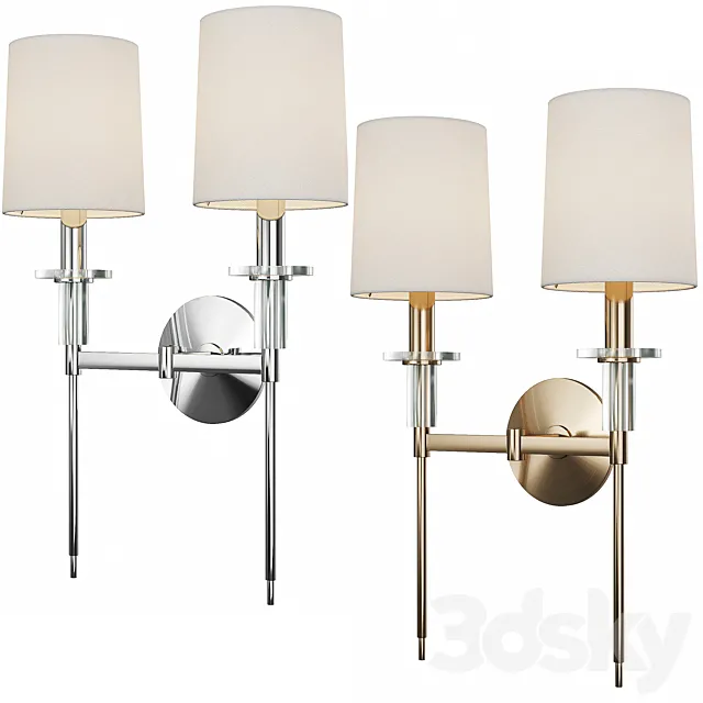 Wall scconce hudson valley amherst 3D Model Wall scconce hudson valley amherst 3D Model