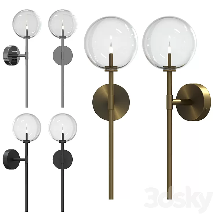 Wall sconce DAWN SINGLE by Schwung Home 3D Model Free Download Wall sconce DAWN SINGLE by Schwung Home 3D Model Free Download