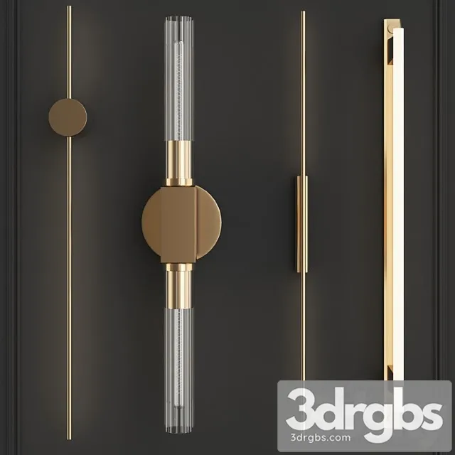 Wall sconce link collections 3D Model Download
