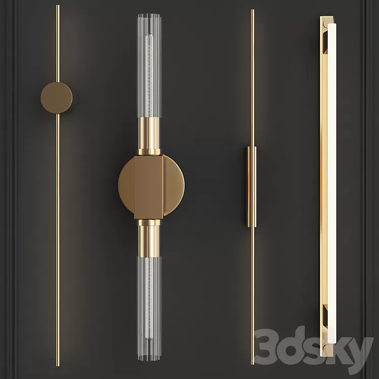 Wall Sconce LINK Collections 3D Model