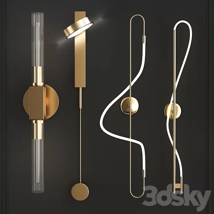 Wall Sconce Luke Collections 3D Model