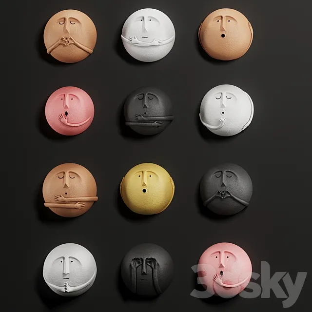 wall sculpture 3D Model wall sculpture 3D Model