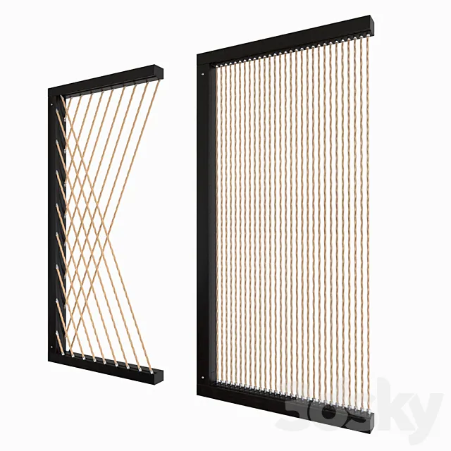 Wall set decor | 6 3D Model Wall set decor | 6 3D Model