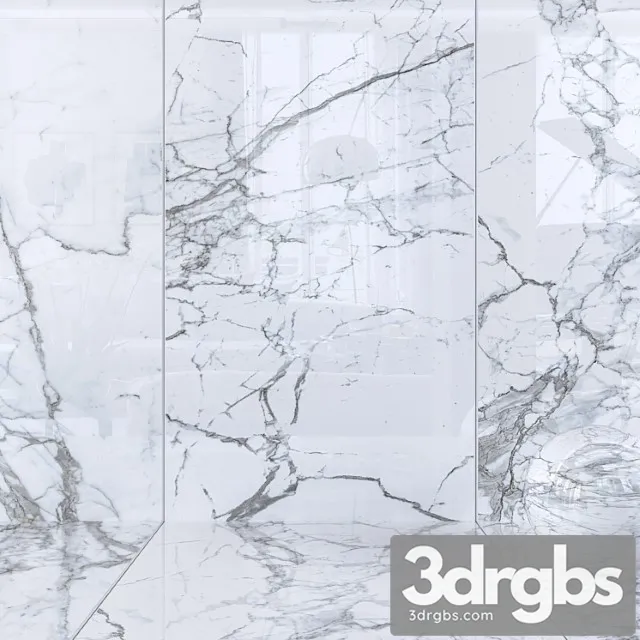 Wall tiles 187 statuario 3D Model Download