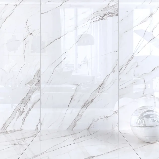 Wall tiles 232 Calacatta Gold 3D Model