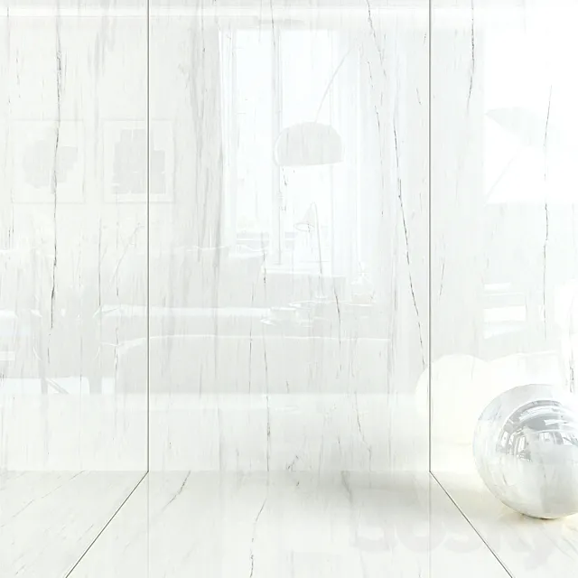 Wall tiles 345 Bianco Dolomite 3D Model