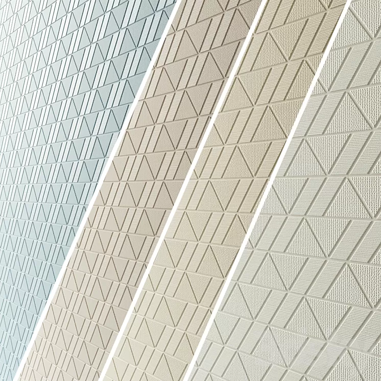 Wall tiles ATLAS CONCORDE Aplomb. Mosaic Triangle 3D Model