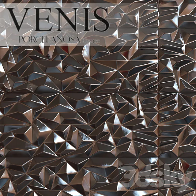 Wall tiles Venis Prisma 3DModel Wall tiles Venis Prisma 3DModel