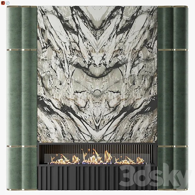 Wall unit – Persephone 3D Model