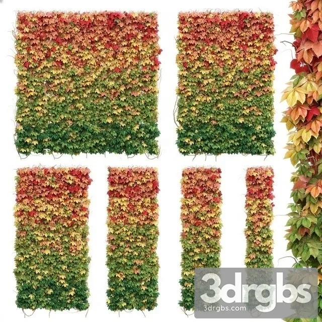 Wall Wine Set 3D Model Download