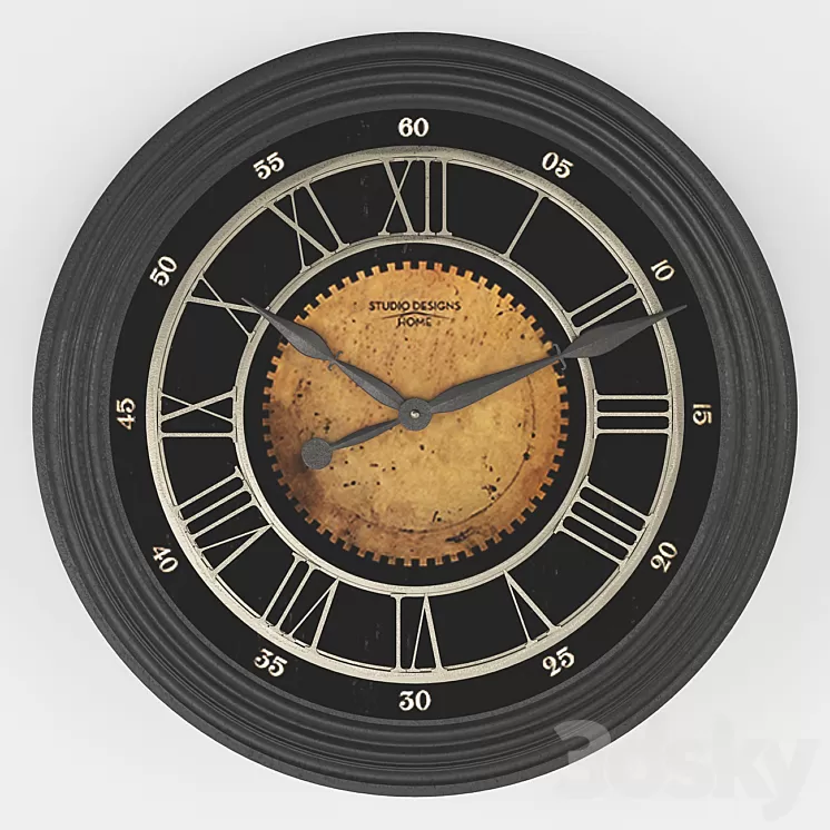 Wall_clock_05 3D Model