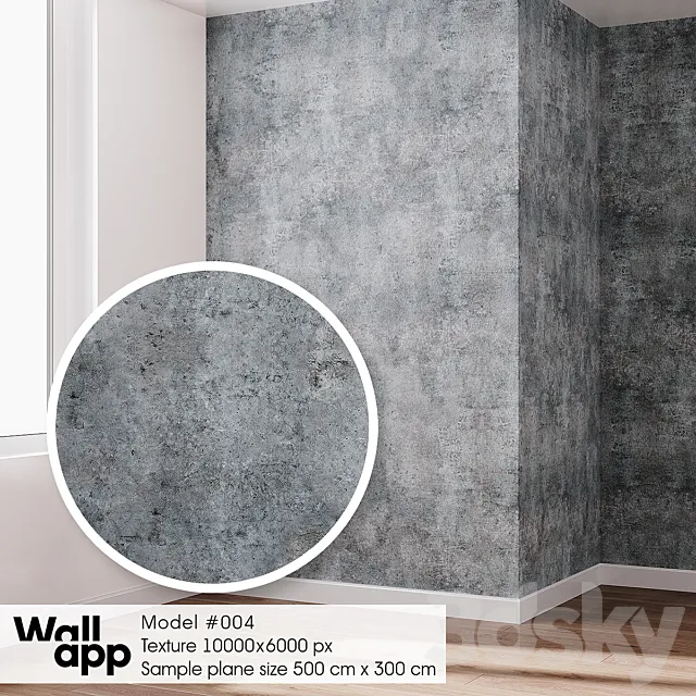 WallApp decorative coating # 004 3D Model
