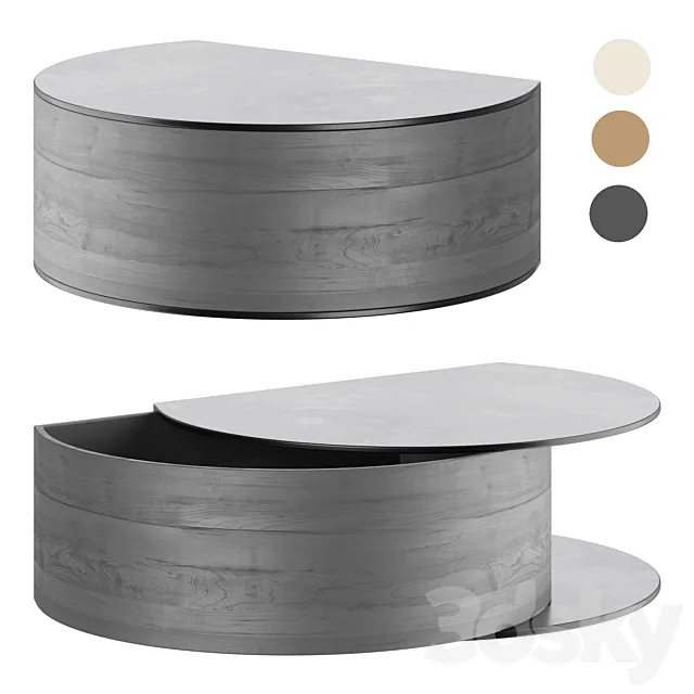 Wallie Wall Drawer 3D Model