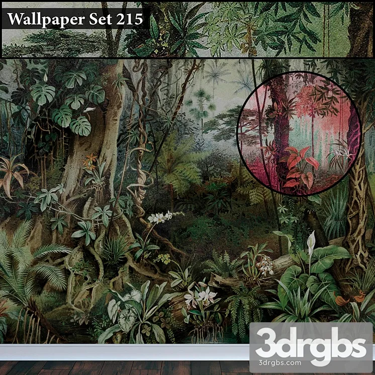 Wallpaper 215 3D Model Download