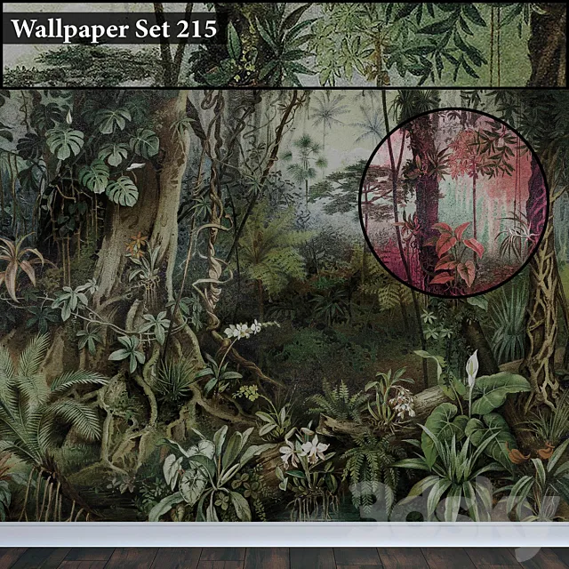 Wallpaper 215 3D Model Wallpaper 215 3D Model