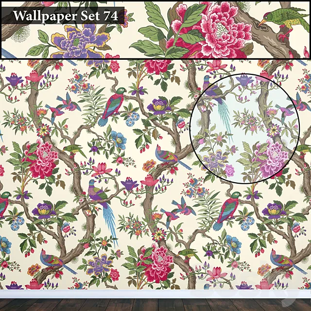 Wallpaper 74 3DModel Wallpaper 74 3DModel