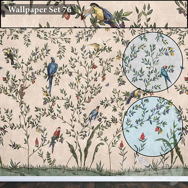 Wallpaper 76 3D Model Wallpaper 76 3D Model