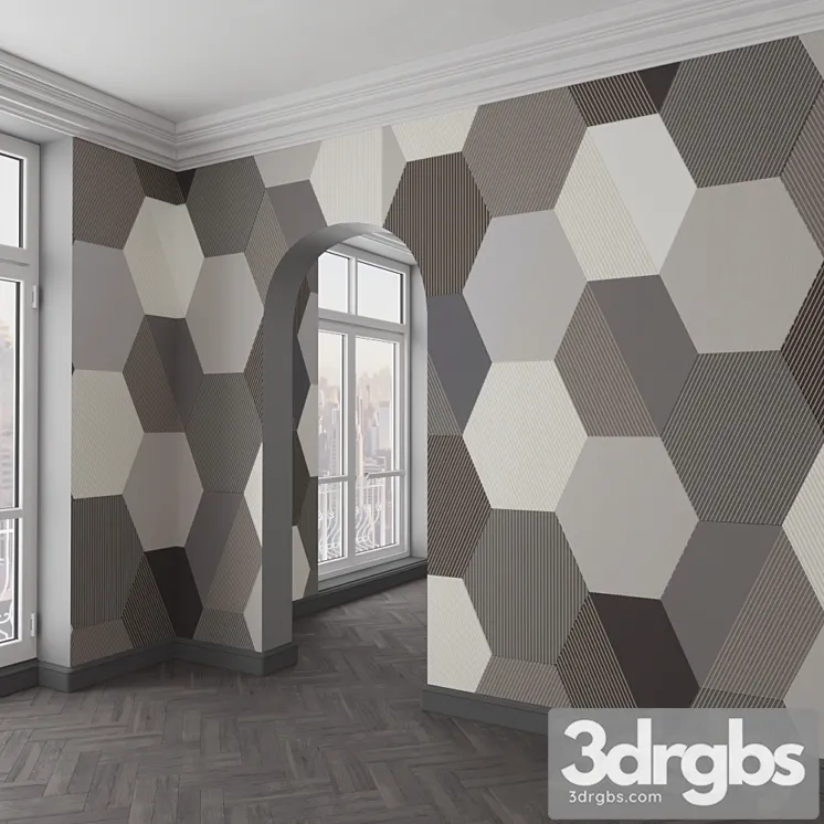 Wallpaper caselio 129 3D Model Download