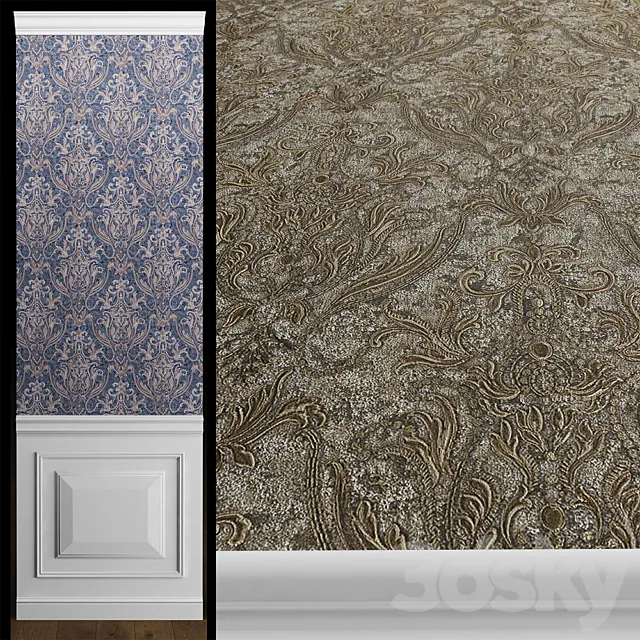 Wallpaper Esedra Imperatrice 1 3D Model Wallpaper Esedra Imperatrice 1 3D Model